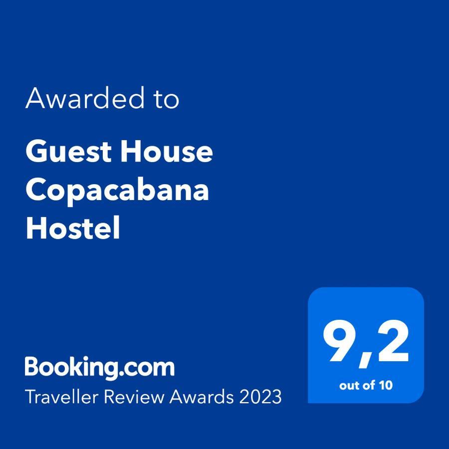Guest House Copacabana Hostel Rio de Janeiro Exterior photo